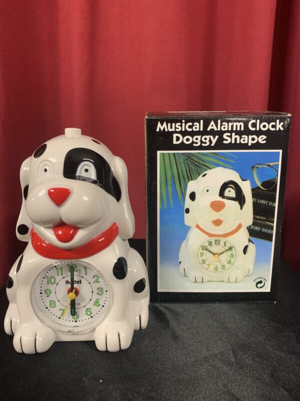 RELOJ;  DESPERTADOR INFANTIL MUSICAL CON MOVIMIENTO PERRO - Imagen 2