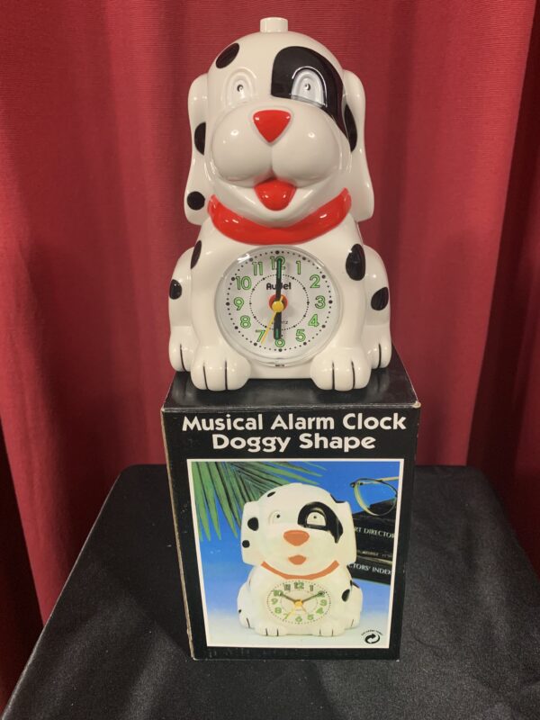 RELOJ;  DESPERTADOR INFANTIL MUSICAL CON MOVIMIENTO PERRO - Imagen 5