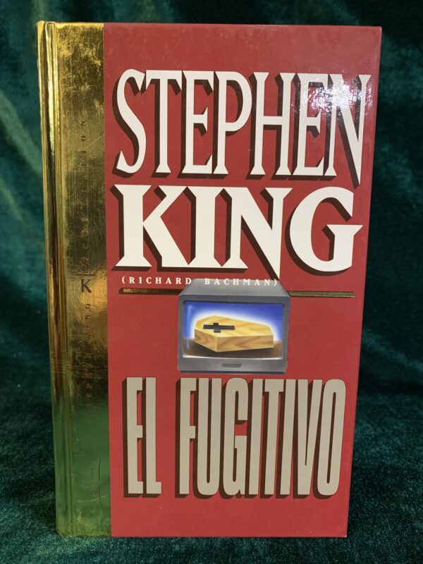 LIBROS; «EL FUGITIVO» STEPHEN KING - EDICION DE LUJO