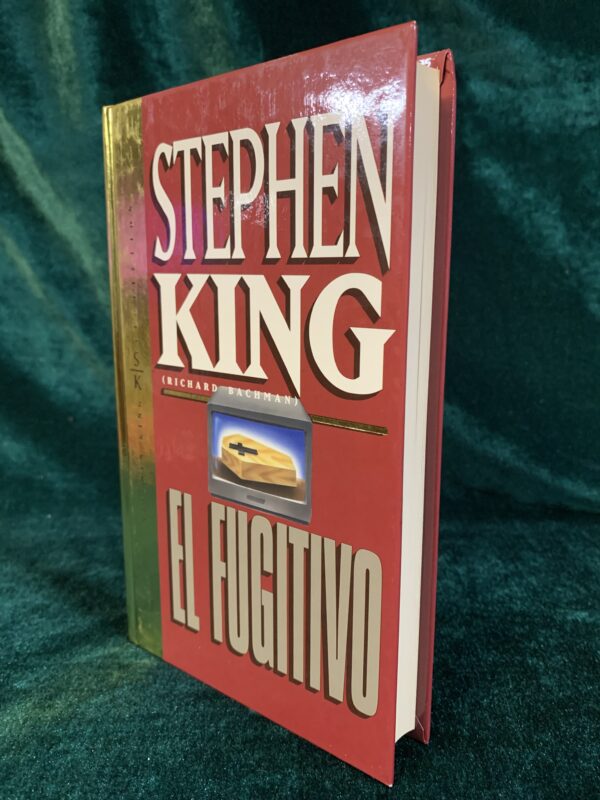 LIBROS; «EL FUGITIVO» STEPHEN KING - EDICION DE LUJO - Imagen 3