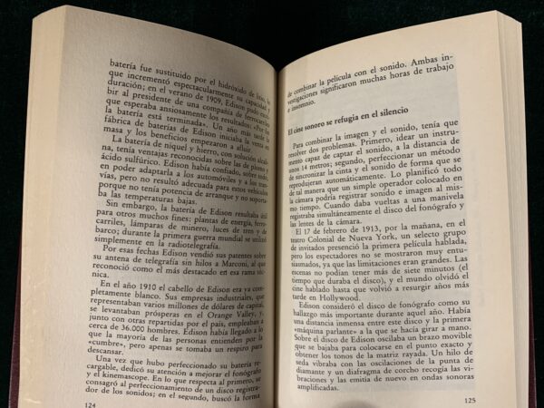 LIBROS; «BIBLIOTECA HISTORICA GRANDES PERSONAJES» BIOGRAFÍA THOMAS EDISON. - Imagen 4