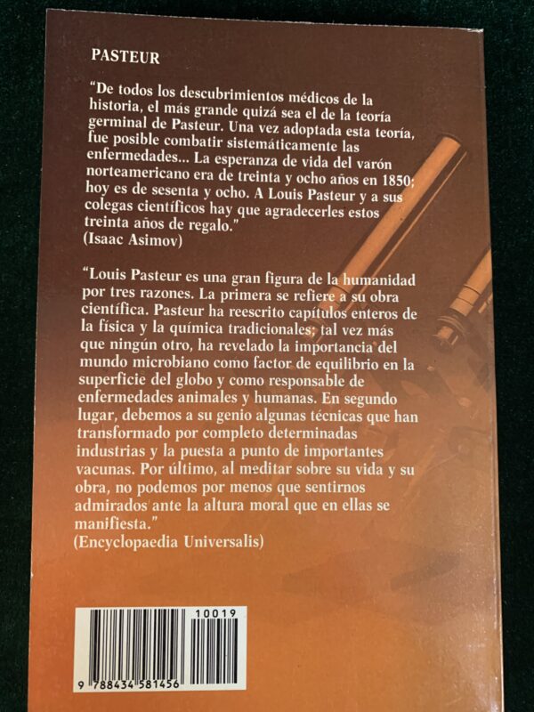 LIBROS; «BIBLIOTECA SALVAT DE GRANDES BIOGRAFÍAS» BIOGRAFÍA PASTEUR. - Imagen 3