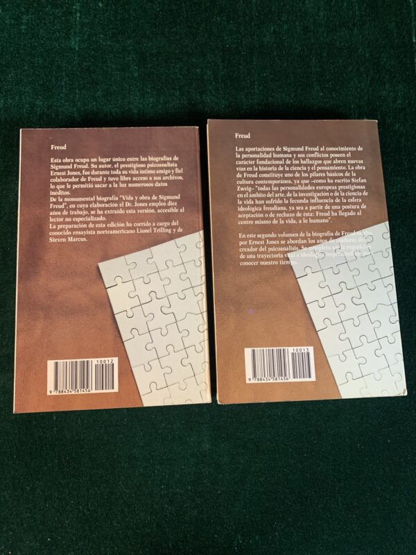 LIBROS; «BIBLIOTECA SALVAT DE GRANDES BIOGRAFÍAS» BIOGRAFÍA FREUD. - Imagen 3