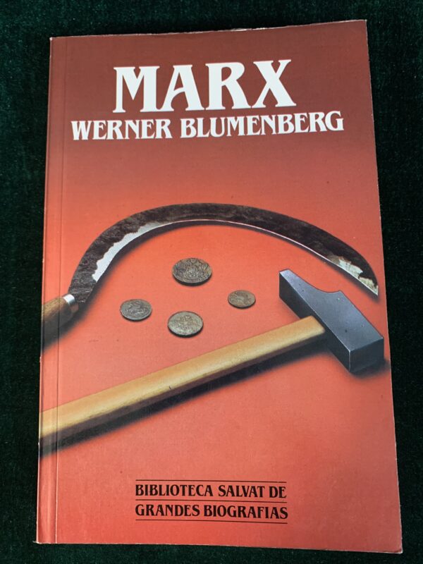 LIBROS; «BIBLIOTECA SALVAT DE GRANDES BIOGRAFÍAS» BIOGRAFÍA MARX.