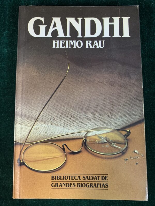 LIBROS; «BIBLIOTECA SALVAT DE GRANDES BIOGRAFÍAS» BIOGRAFÍA GHANDI.