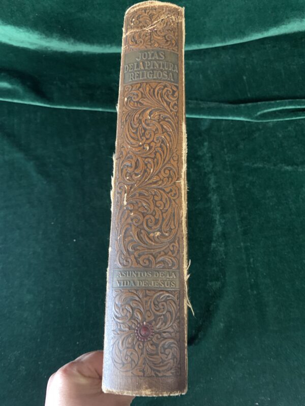 LIBROS; LOTE 2 VOLUMENES JOYAS DE LA PINTURA RELIGIOSA, «ASUNTOS DE LA VIDA DE JESÚS Y DE LA VIRGEN. - Imagen 3