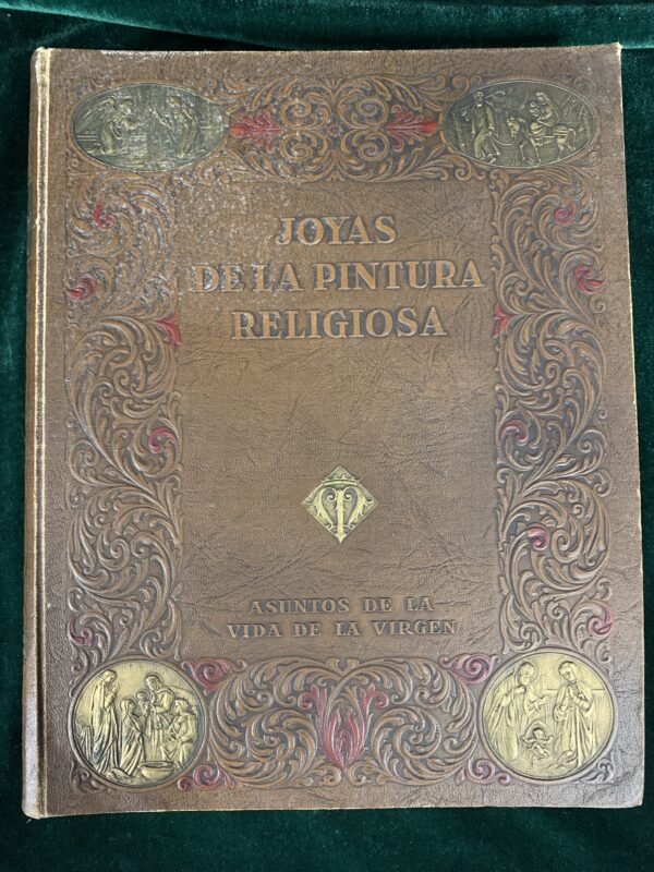 LIBROS; LOTE 2 VOLUMENES JOYAS DE LA PINTURA RELIGIOSA, «ASUNTOS DE LA VIDA DE JESÚS Y DE LA VIRGEN. - Imagen 17