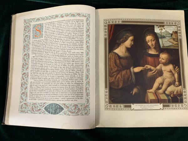 LIBROS; LOTE 2 VOLUMENES JOYAS DE LA PINTURA RELIGIOSA, «ASUNTOS DE LA VIDA DE JESÚS Y DE LA VIRGEN. - Imagen 28