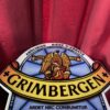 PUBLICIDAD; ANTIGUO LETREO CERVEZA GRIMBERGEN AÑOS 80 - Imagen 6
