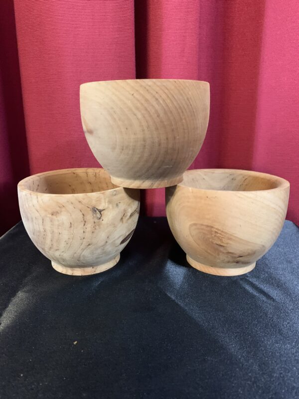 MENAJE; CUNCA VINTAGE DE MADERA PARA BEBIDAS - Imagen 5