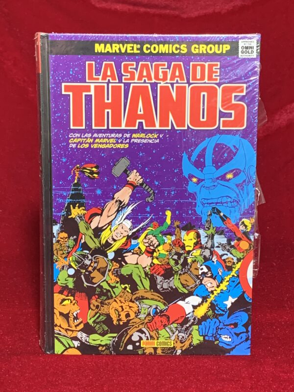 COMIC; LA SAGA DE THANOS -OMNI GOLD