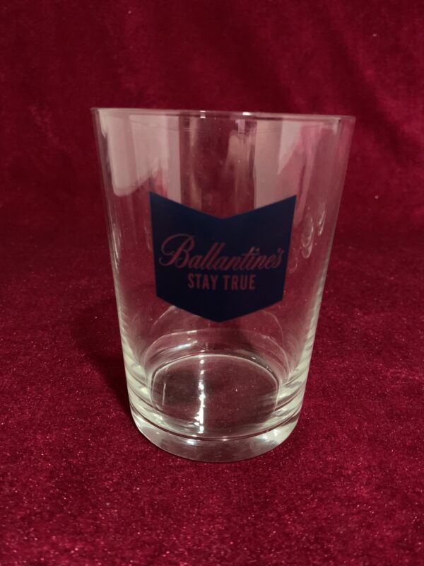 COPAS; LOTE 4 VASOS CAROLINOS WHISKY BALLANTINES. - Imagen 5