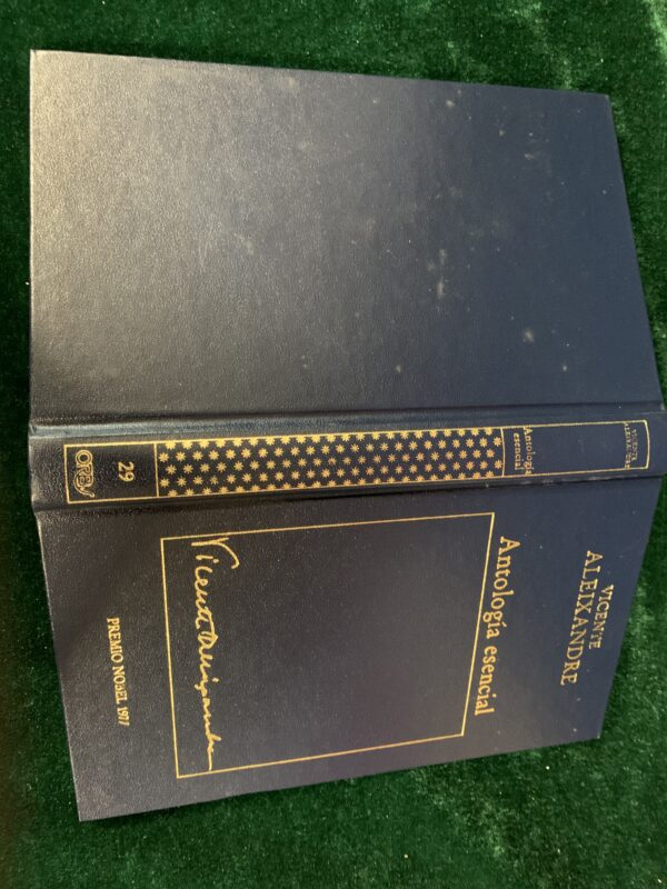 LIBROS; ANTOLOGIA ESENCIAL - VICENTE ALEXANDRE - Imagen 3
