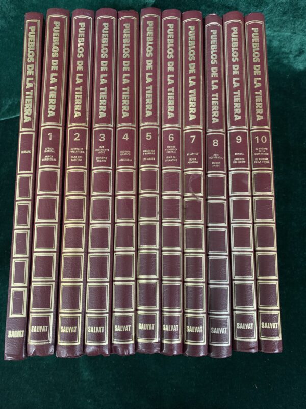 LIBROS: COLECCIÓN PUEBLOS DE LA TIERRA - SALVAT - Imagen 2