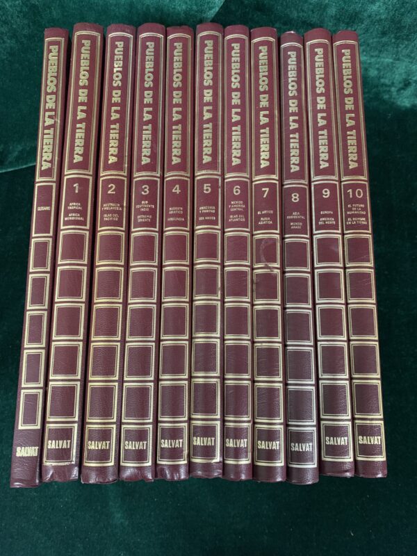 LIBROS: COLECCIÓN PUEBLOS DE LA TIERRA - SALVAT - Imagen 3