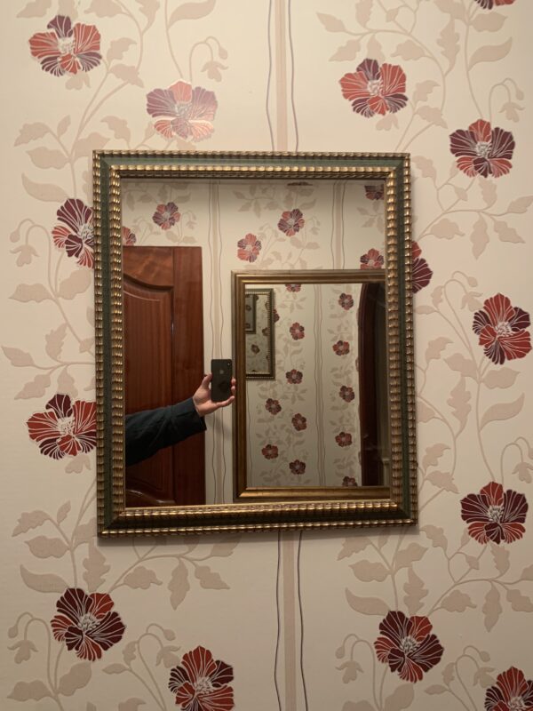 ESPEJOS; MODELO SHONW, RECTANGULAR EN MADERA, DE ESTILO VINTAGE. - Imagen 3