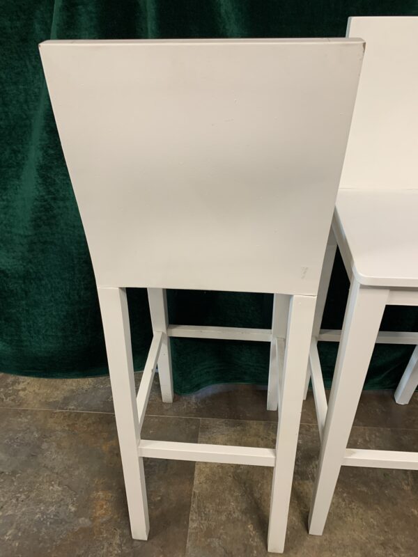 SILLAS; TABURETE ALTO DISEÑO CON RESPALDO ENTERO MODELO VIGO. - Imagen 7
