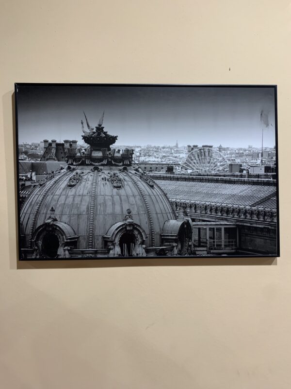 CUADRO LAMINA DE LA OPERA GARNIER PARIS. - Imagen 2