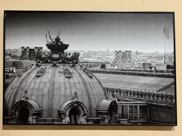 CUADRO LAMINA DE LA OPERA GARNIER PARIS.