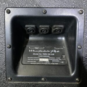 SONIDO; SUBWOOFER WHARFEDALE PRO TWIN 18X