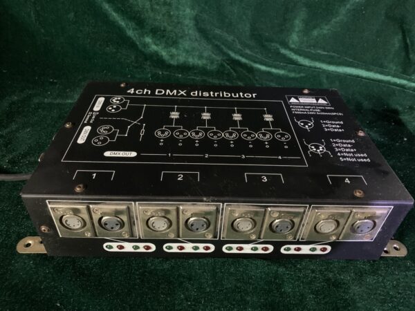 ILUMINACIÓN; DISTRIBUIDOR DMX 4 CH - Imagen 2