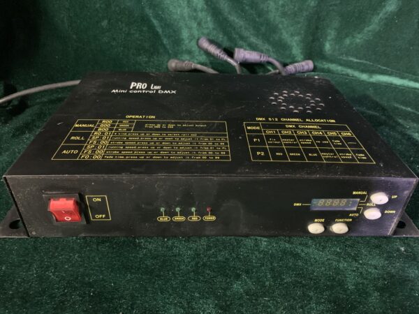 ILUMINACIÓN; PRO LIGHT MINI CONTROL DMX
