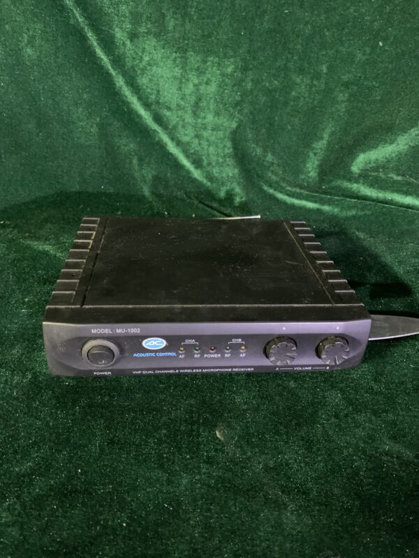 SONIDO; MICROFONO INHALAMBRICO PROFESIONAL ACOUSTIC CONTROL MU1002 - Imagen 2