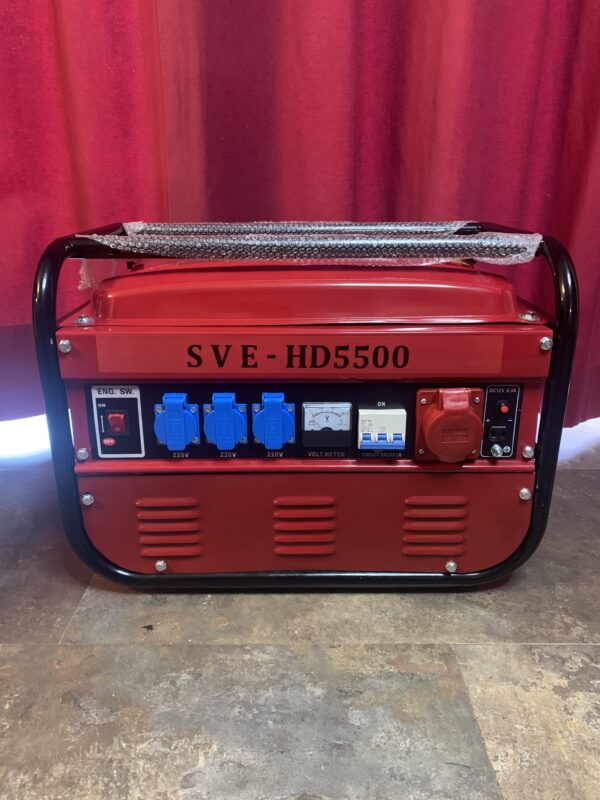 MAQUINARIA; GENERADOR GASOLINA SVE-HD5500 - Imagen 2