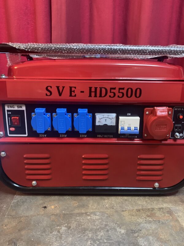MAQUINARIA; GENERADOR GASOLINA SVE-HD5500