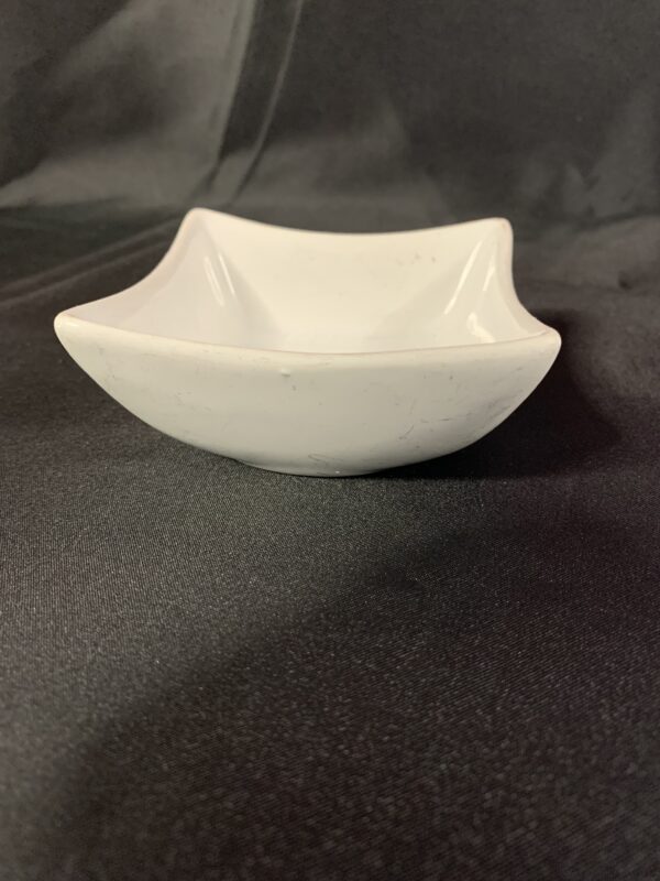 MENAJE; LOTE 6 PLATOS EN PORCELANA ALTO DISEÑO PARA PRESENTACIÓN PINCHO O TAPAS. - Imagen 4
