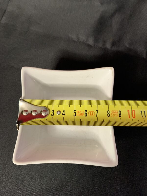 MENAJE; LOTE 6 PLATOS EN PORCELANA ALTO DISEÑO PARA PRESENTACIÓN PINCHO O TAPAS. - Imagen 6
