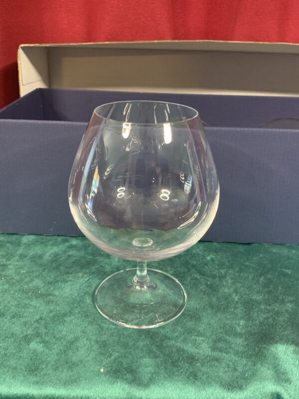 MENAJE; 4 COPAS SUPER COÑAC CRISTAL D'ARQUES - Imagen 4