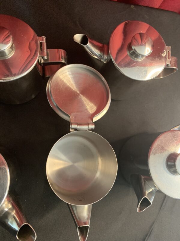 MENAJE; LOTE 6 TETERAS EN ACERO INOXIDABLE - Imagen 10