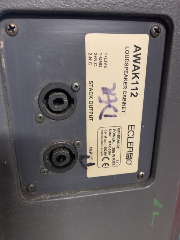 SONIDO; ALTAVOZ ECLER AWAK 112 2 VÍAS 300W RMS - Imagen 14
