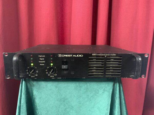 SONIDO; ETAPA DE POTENCIA CREST AUDIO 6001