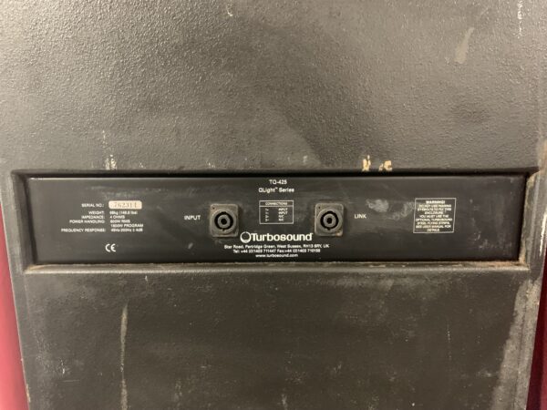 SONIDO; ALTAVOZ TURBOSOUND TQ425 PROFESIONAL - Imagen 11