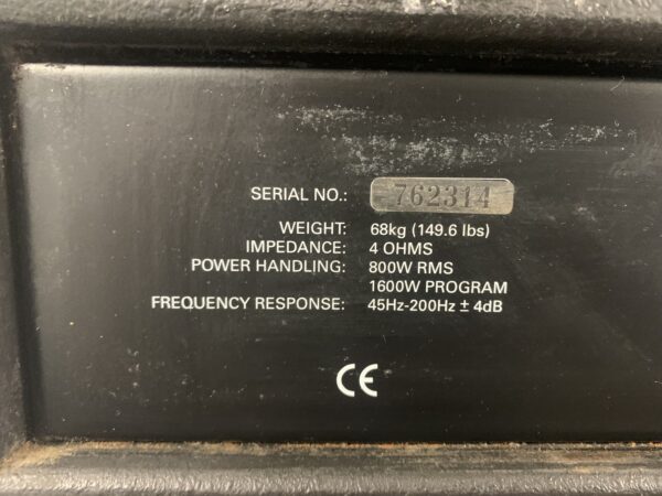 SONIDO; ALTAVOZ TURBOSOUND TQ425 PROFESIONAL - Imagen 12