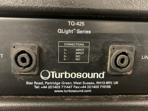 SONIDO; ALTAVOZ TURBOSOUND TQ425 PROFESIONAL - Imagen 13
