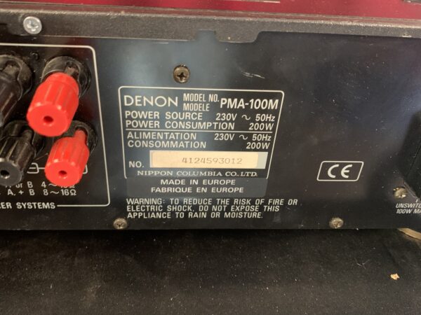 IMAGEN; AMPLIFICADOR DENON PMA-100 - Imagen 5