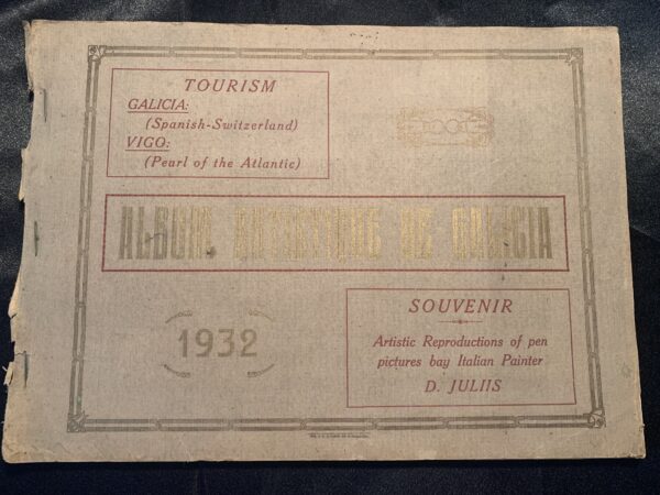 LIBROS; ANTIGUO ALBUM ARTISTICO DE GALICIA (VIGO) 1932 - Imagen 2