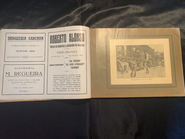 LIBROS; ANTIGUO ALBUM ARTISTICO DE GALICIA (VIGO) 1932 - Imagen 5