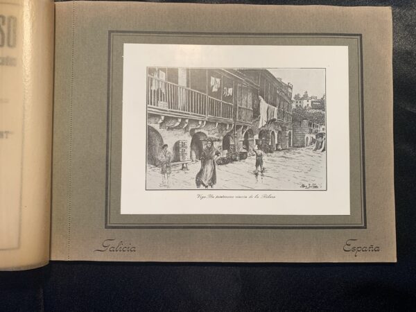 LIBROS; ANTIGUO ALBUM ARTISTICO DE GALICIA (VIGO) 1932 - Imagen 6