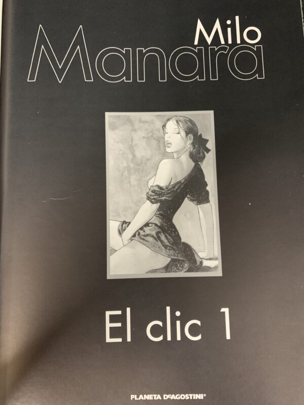 COMIC; EL CLIC 1 - 2 - 3 - 4 MILO MANARA - Imagen 3