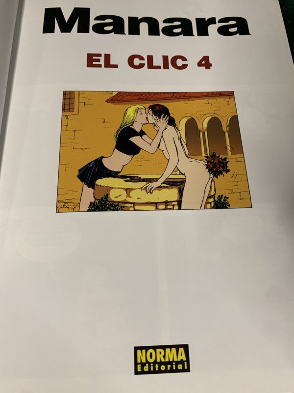 COMIC; EL CLIC 1 - 2 - 3 - 4 MILO MANARA - Imagen 17
