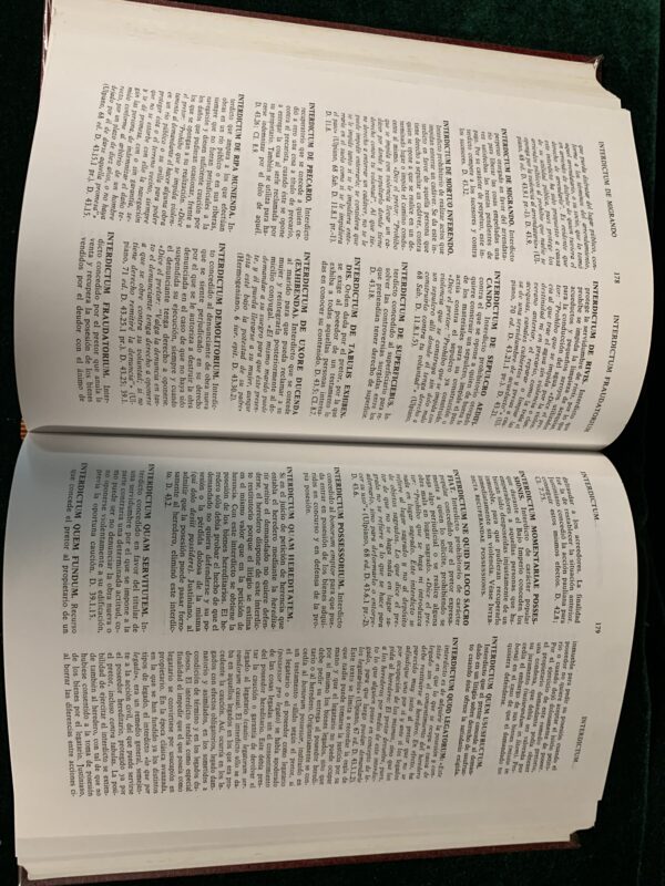 LIBROS; « DICCIONARIO DE JURISPRUDENCIA ROMANA » EDIC. DYKINSON - Imagen 4