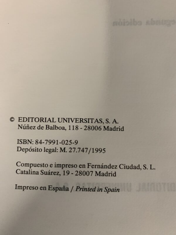 LIBROS; « LECCIONES DE TEORIA DEL DERECHO Y DERECHO NATURAL » EDIC. UNIVERSITAS - Imagen 5