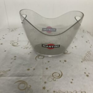 PUBLICIDAD; CUBITERA VINTAGE AÑOS 90, MARCA MARTINI CON REGALO DE DOS LLAVEROS MARTINI.