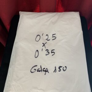 PANADERÍA: LOTE 200 BOLSAS ALIMENTARIAS TRANSPARENTES 25X35