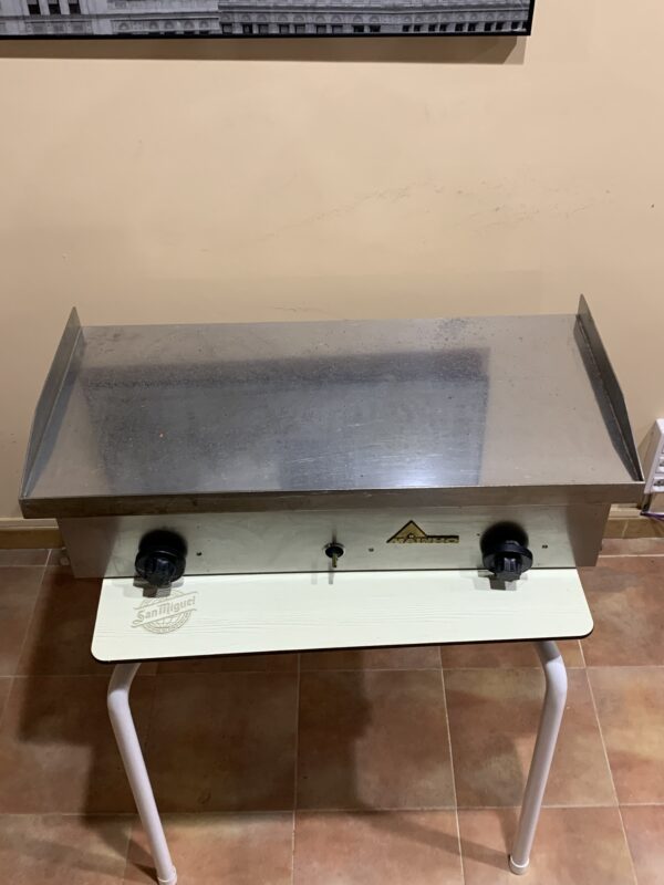 PLANCHA: PLANCHA DE GAS PROFESIONAL DE SOBREMESA MAINHO - Imagen 12