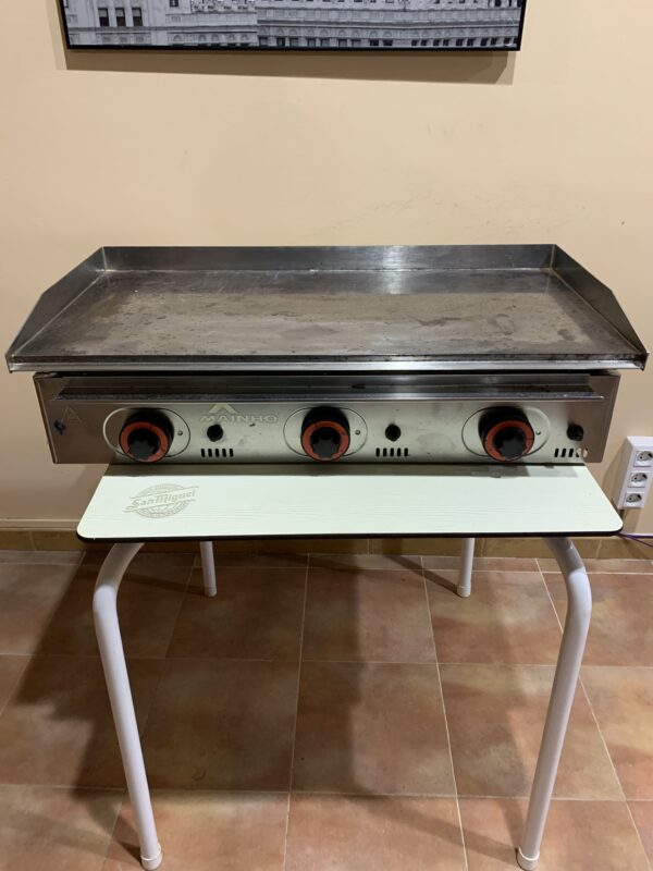 PLANCHA: PLANCHA A GAS PROFESIONAL DE SOBREMESA MAINHO - Imagen 2